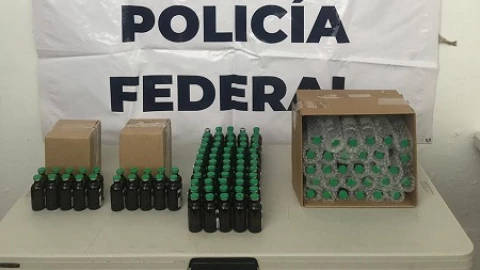 Anfetamina en empresa de paquetería de Tijuana