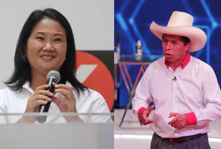 segunda vuelta en Peru Keiko Fujimori Pedro Castillo.jpg