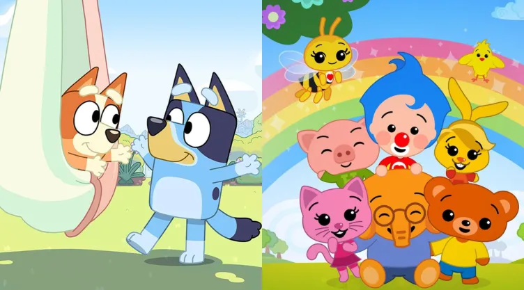 4 capítulos de Plim Plim y Bluey para hablar sobre el rechazo con los niños