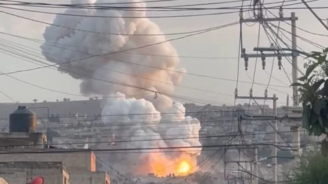 explosión Chimalhuacán