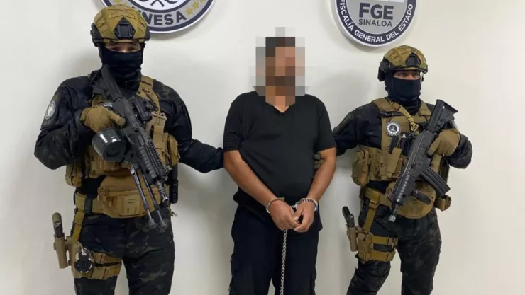 Gerardo Cardiel “N”, detenido por homicidio en Culiacán