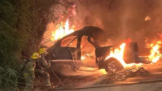 Camioneta accidentada en Guasave