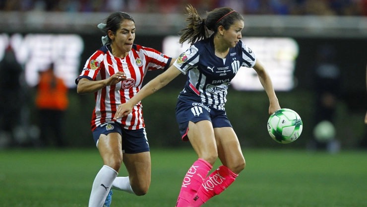 Rayadas vs Chivas en la Liga BBVA MX Femenil