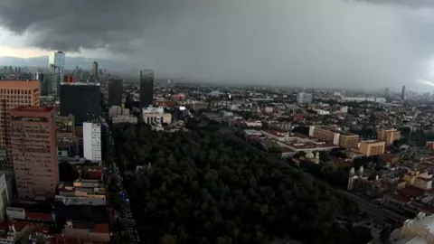 Alerta amarilla por lluvias en CDMX