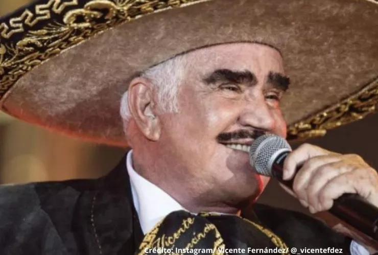 Reportan cambios en el estado de salud de Vicente Fernández.