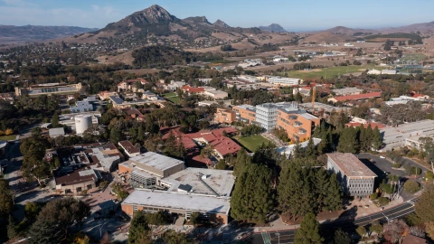 la hermosa ciudad de San Luis Obispo en California