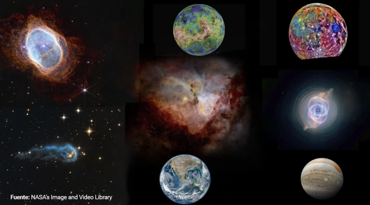 Fotografías impresionantes que la NASA compartió en 2024