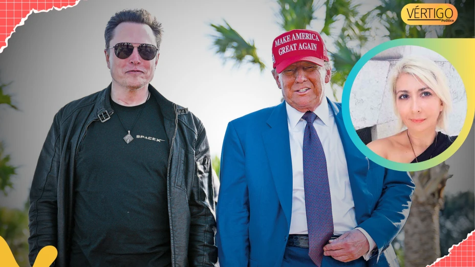 Donald Trump con Elon Musk