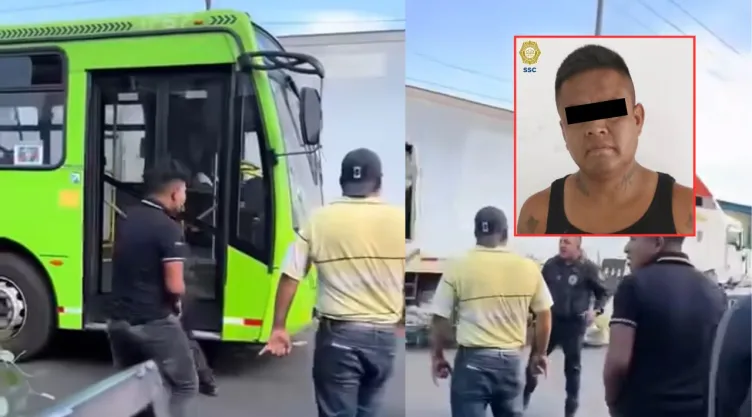 Riña entre policía y asaltante en la Central de Abasto en Iztapalapa