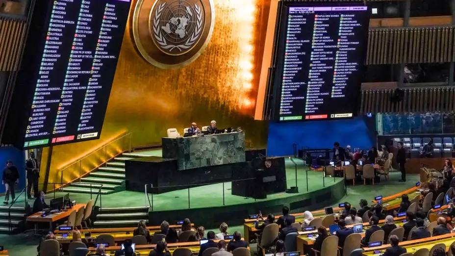 Votación en la ONU sobre un cese al fuego entre Israel y Hamás