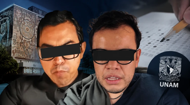 Ellos son los detenidos por fraude en examen de la UNAM 2026.