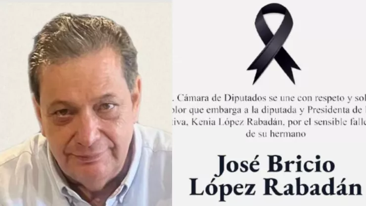 José Bricio López Rabadán, hermano de Kenia López Rabadán, murió a los 63 años