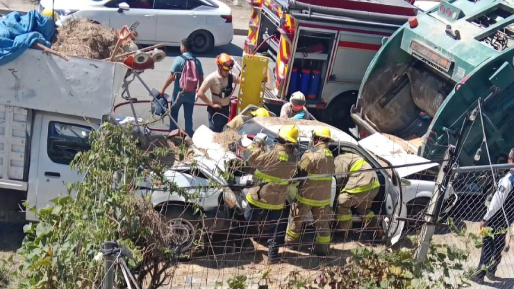Choque en Brisas del Campestre León hoy