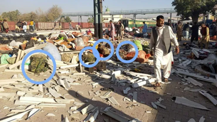 VIDEO: Captan momento exacto de la explosión de una estación de tren en Quettae, Pakistán; van 26 muertos y 62 lesionados