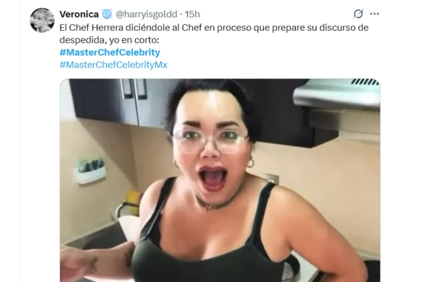 Todos salieron en defensa de “chef en proceso” cuando el chef Herrera le dijo que preparara su discurso de despedida.