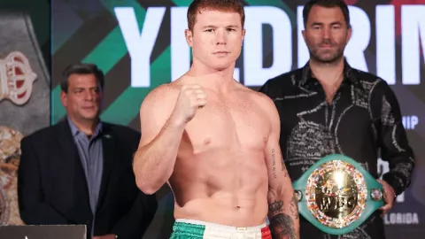 Saúl Canelo Álvarez boxeador mexicano