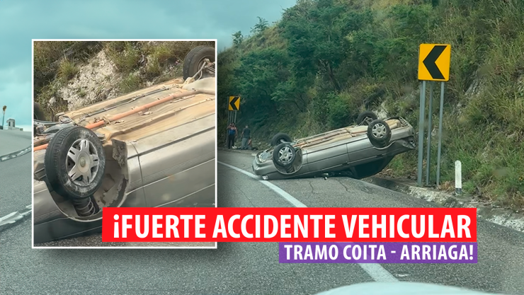 Accidente autopista a Ocozocoautla
