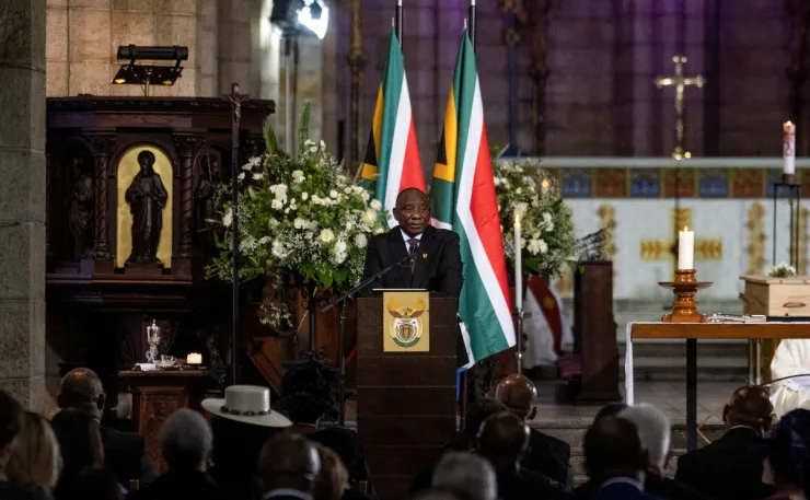 desmond tutu sudafrica funeral