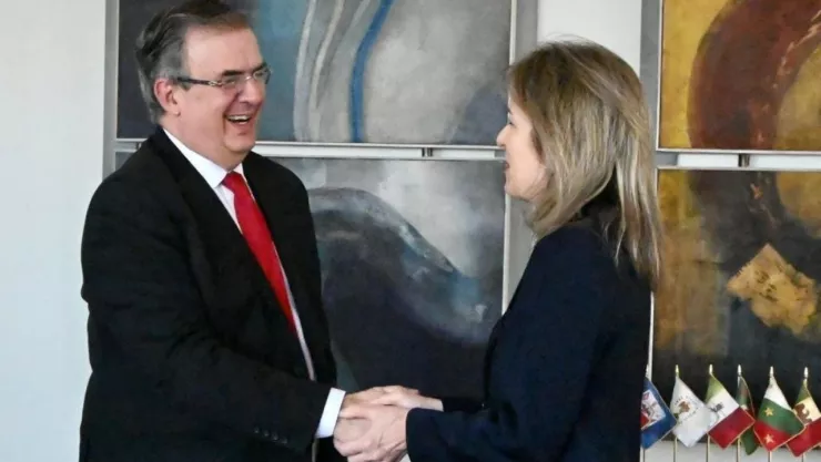 Ebrard dialoga con asesora de Seguridad Interna de la Casa Blanca sobre fentanilo