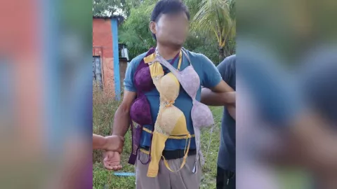 Detienen a “ladrón de brasieres” en Oteapan, Veracruz; ¿cómo ocurrió?