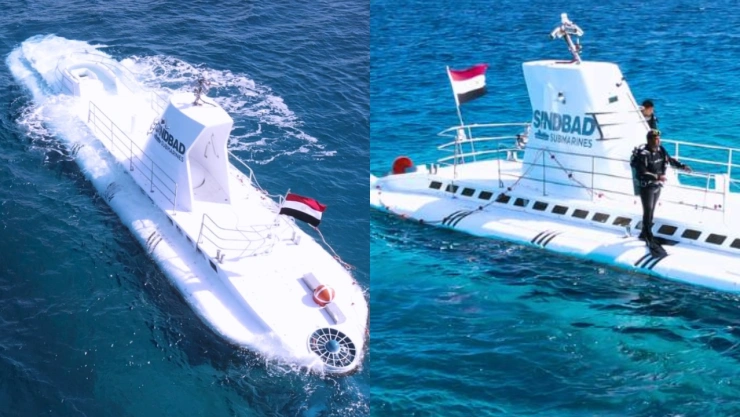 VIDEO: ¿Cómo era el submarino Sindbad en Egipto?