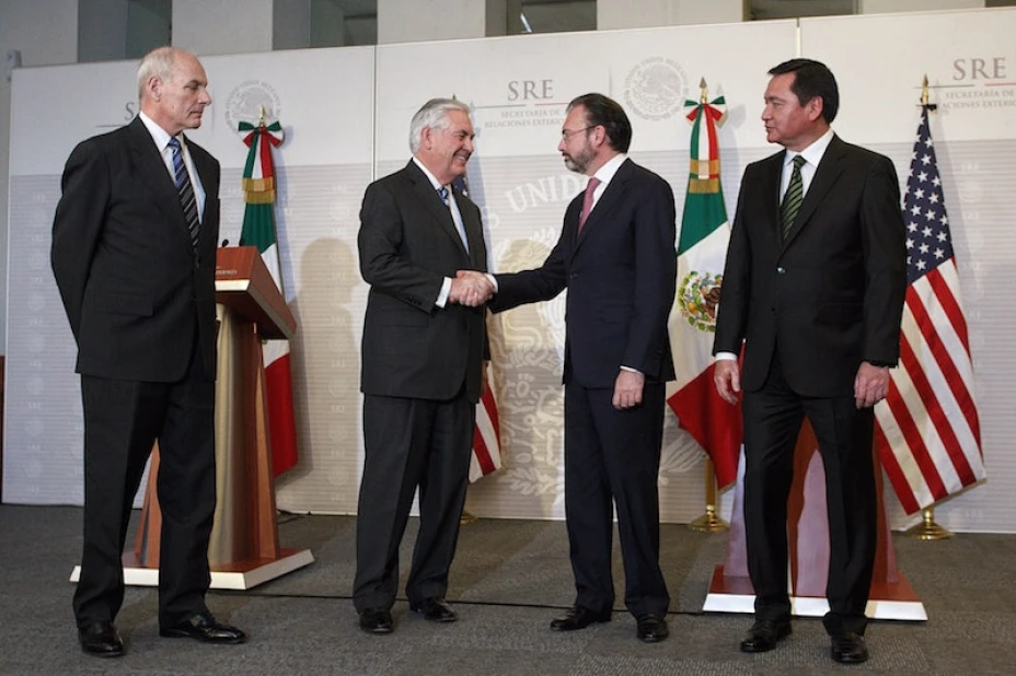 Reunión de secretarios de EU-México