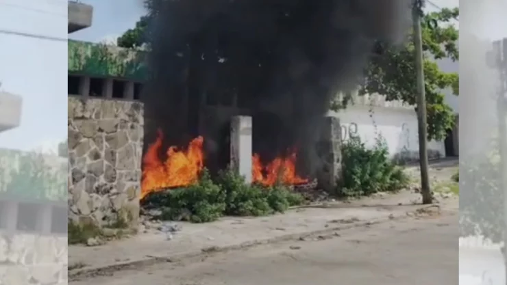 VIDEO_ Reportan incendio en antiguo hospital de Cancún.jpg