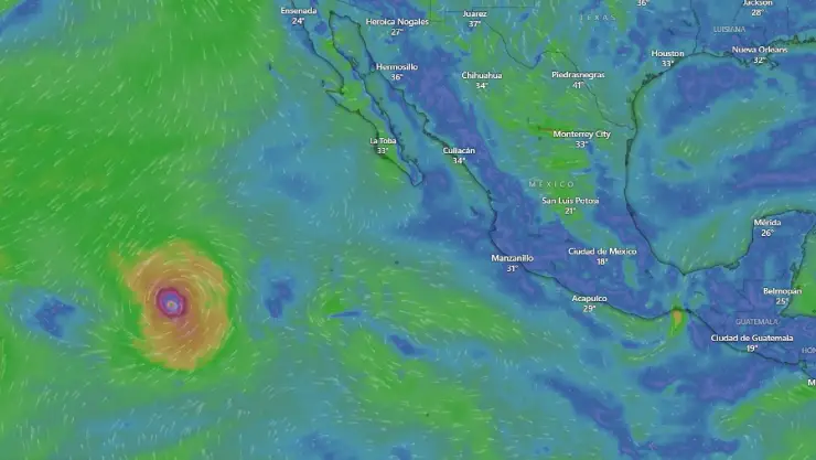 Se CONFIRMA que el huracán Gilma ya es categoría 2 y esta es su trayectoria