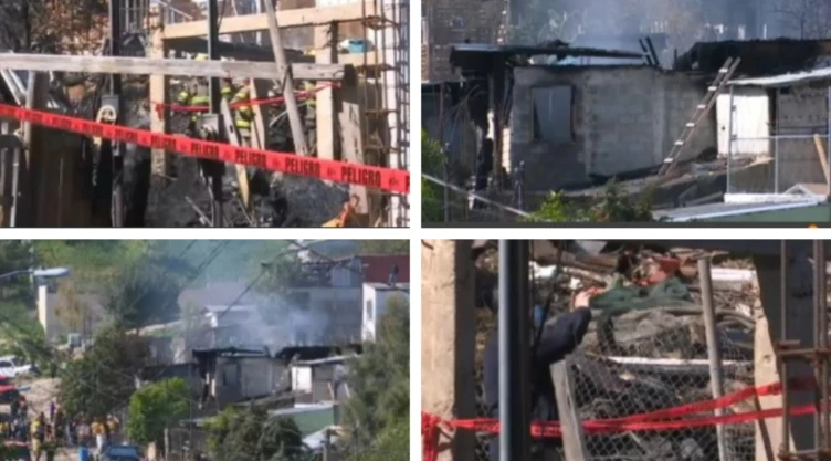 familia incendio Tijuana