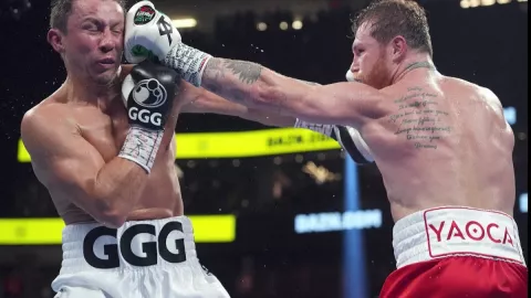 Canelo Álvarez derrotó a Golovkin en el 2022 y se colocó entre los 10 deportistas mejor pagados del año