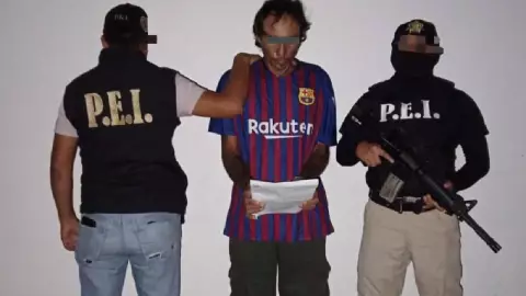 FOTO_ Sujeto acusado del homicidio en Yucalpetén es detenido