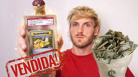Logan Paul vende su carta de Pokémon en mi