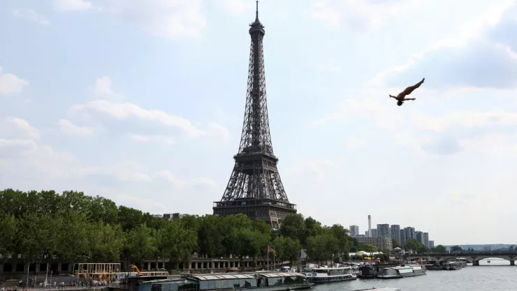 vista panor&aacute;mica de la Torre Eiffel