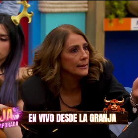 Eres igual o peor que ella Azalia Ojeda se le va contra Rafael Mercadante en La Granja VIP, diciendo que es igual que Mónica Escalante.jpg