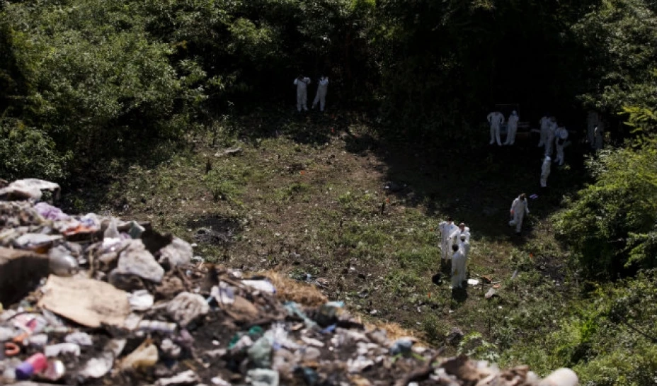 Familiares dijeron que las autoridades mexicanas les informaron el viernes de la aparición de 6 bolsas con restos humanos y cenizas
