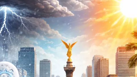 ¿Por qué hace tanto frío y calor? Se desploman las temperaturas en seis alcaldías de la CDMX