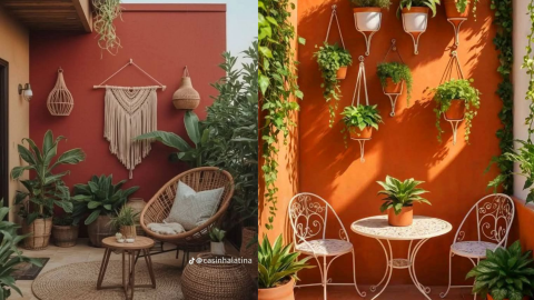 Jardín pequeño aesthetic