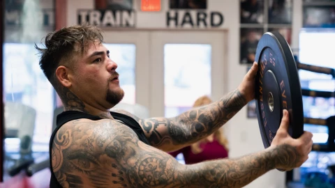 Andy Ruiz pelea Luis Ortiz Box Azteca