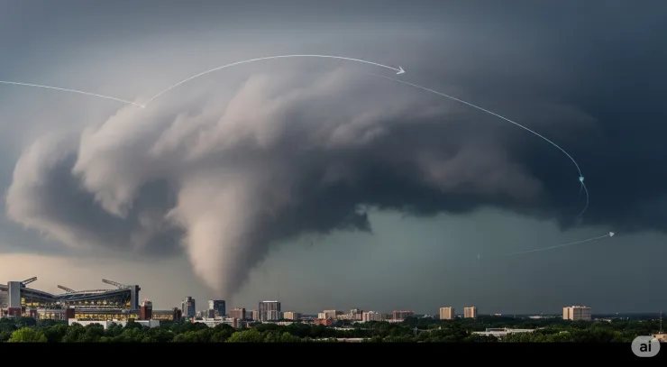 ¿Qué es una “nube scud”? Fenómeno meteorológico que provocó pánico por un gran tornado en Atlanta