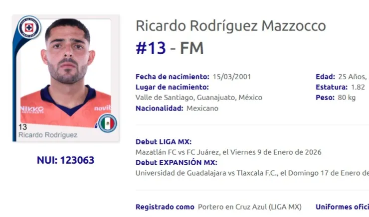 Refuerzo Cruz Azul