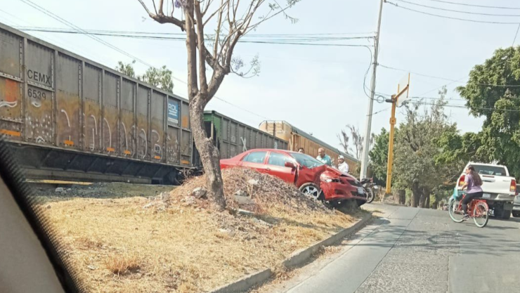 Accidente tren en Celaya