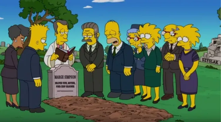 Marge Simpson muere en el final de la temporada 36 de Los Simpson ¿es real?