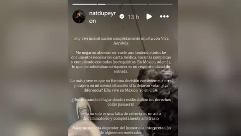 natasha dupeyron aerolinea perro