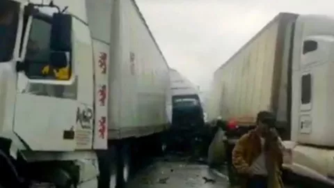 Accidente en Libramiento Noreste de Querétaro