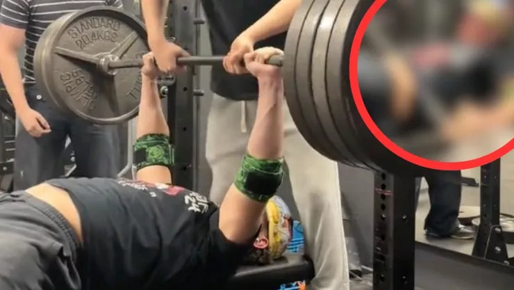 Barra de 420 libras cae sobre adolescente influencer y así reaparece tras el accidente