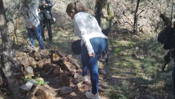 Ceci Flores encuentra restos de su hijo
