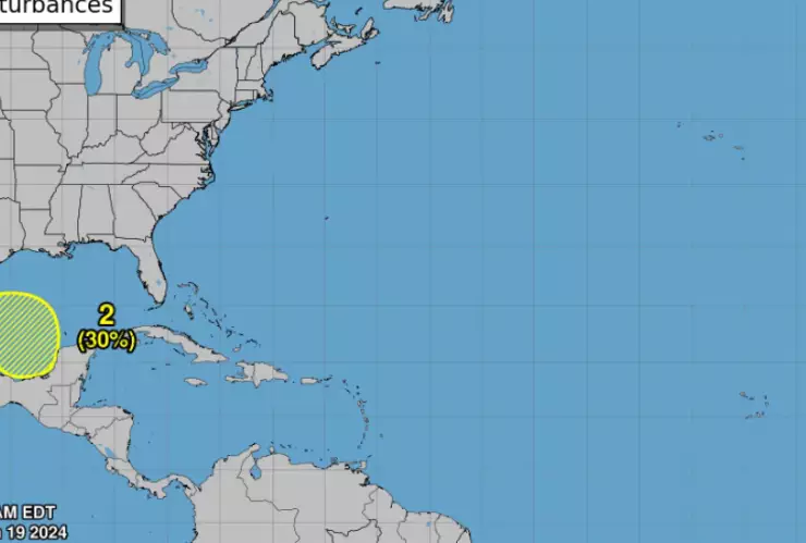 Detectan NUEVA formación de una zona de baja presión que evolucionaría a ciclón tropical