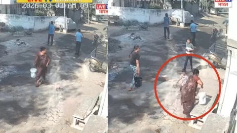 VIDEO Mujer arroja agua hirviendo a niño de 5 años en la India