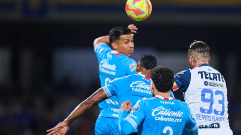 rayados sergio ramos gol cruz azul