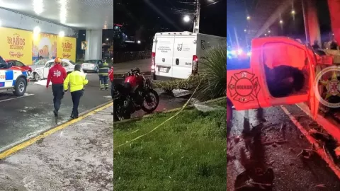 Mientras dormía: accidentes mortales paralizan Periférico